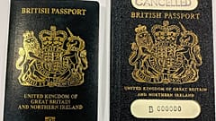 Rollout of UK's new blue passports to begin in March