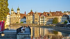 İsviçre'nin Luzern kenti