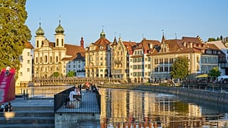 İsviçre'nin Luzern kenti