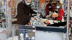 Einkauf in Zeiten des Coronavirus: Im Supermarkt von Casalpusterlengo