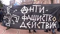 Antifasiszták tüntettek neonácik ellen Bulgáriában