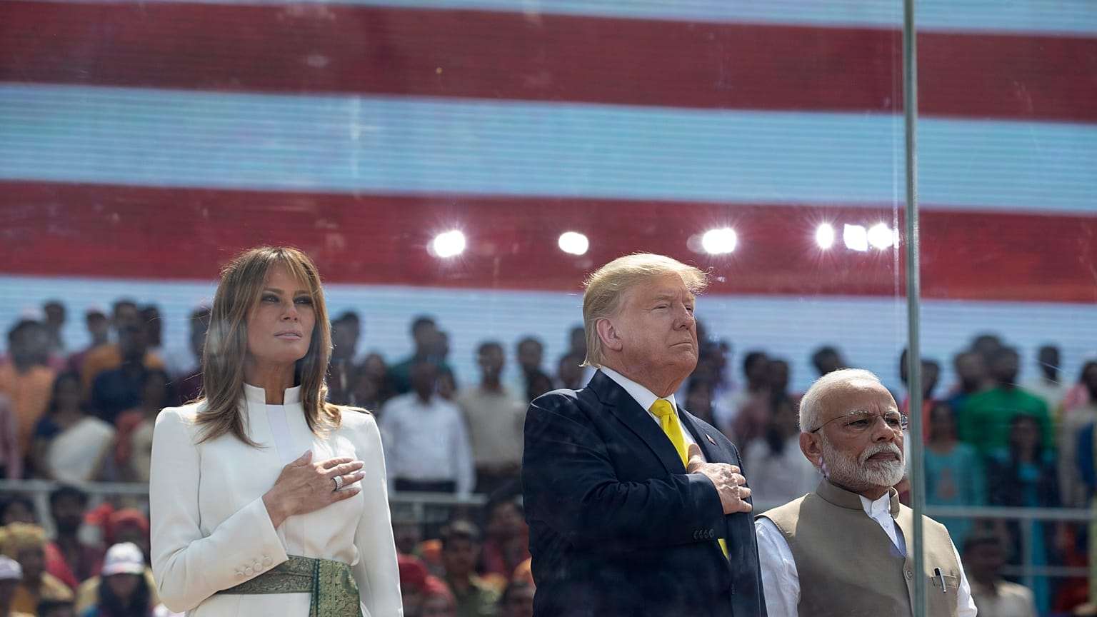 ABD Başkanı Donald Trump'ın Hindistan ziyareti