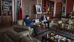 إجتماع بين وزيرة الخارجية الإسبانية أرانشا غونزاليس ووزير الخارجية المغربي ناصر بوريتا 24/01/2020