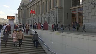 Auch in der Moskauer U-Bahn wird nach chinesischen Staatsbürgern gefahndet.