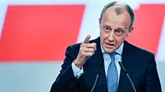 Friedrich Merz im November in Leipzig