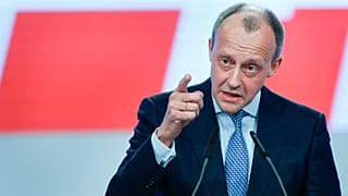 Friedrich Merz im November in Leipzig