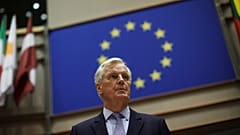 Le négociateur en chef de l'UE Michel Barnier