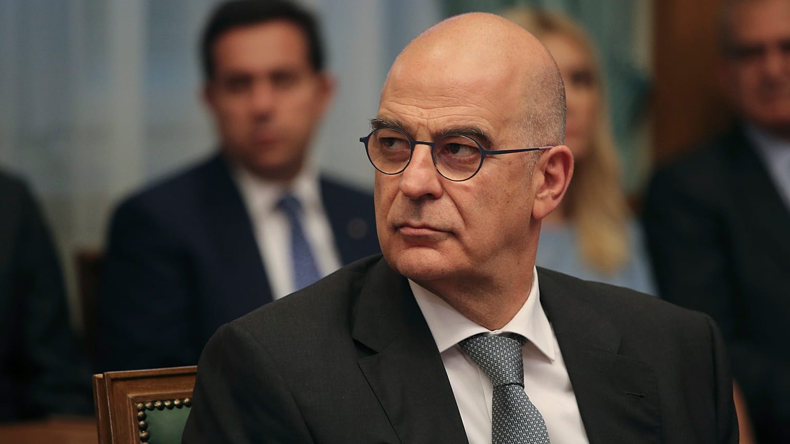 Greek Foreign Minister Nikos Dendias