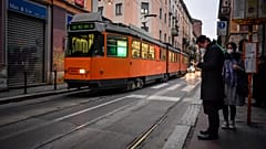 Foto Claudio Furlan - LaPresse  
25 Febbraio 2020 Milano (Italia) 
news 
Negozi e locali chiusi nella Chinatown milanese