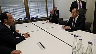 Συνάντηση Χριστοδουλίδη - Λαβρόφ στην Γενεύη