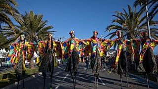 Carnaval de Nice sem medo do covid-19