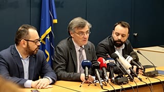 Ο εκπρόσωπος του Υπουργείου Υγείας, καθηγητής Λοιμωξιολογίας, Σωτήρης Τσιόδρας