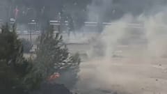  اشتباكات في جزيرة ليسبوس بين عناصر شرطة مكافحة الشغب وبين المحتجين ضد بناء المزيد من مراكز إيواء اللاجئين