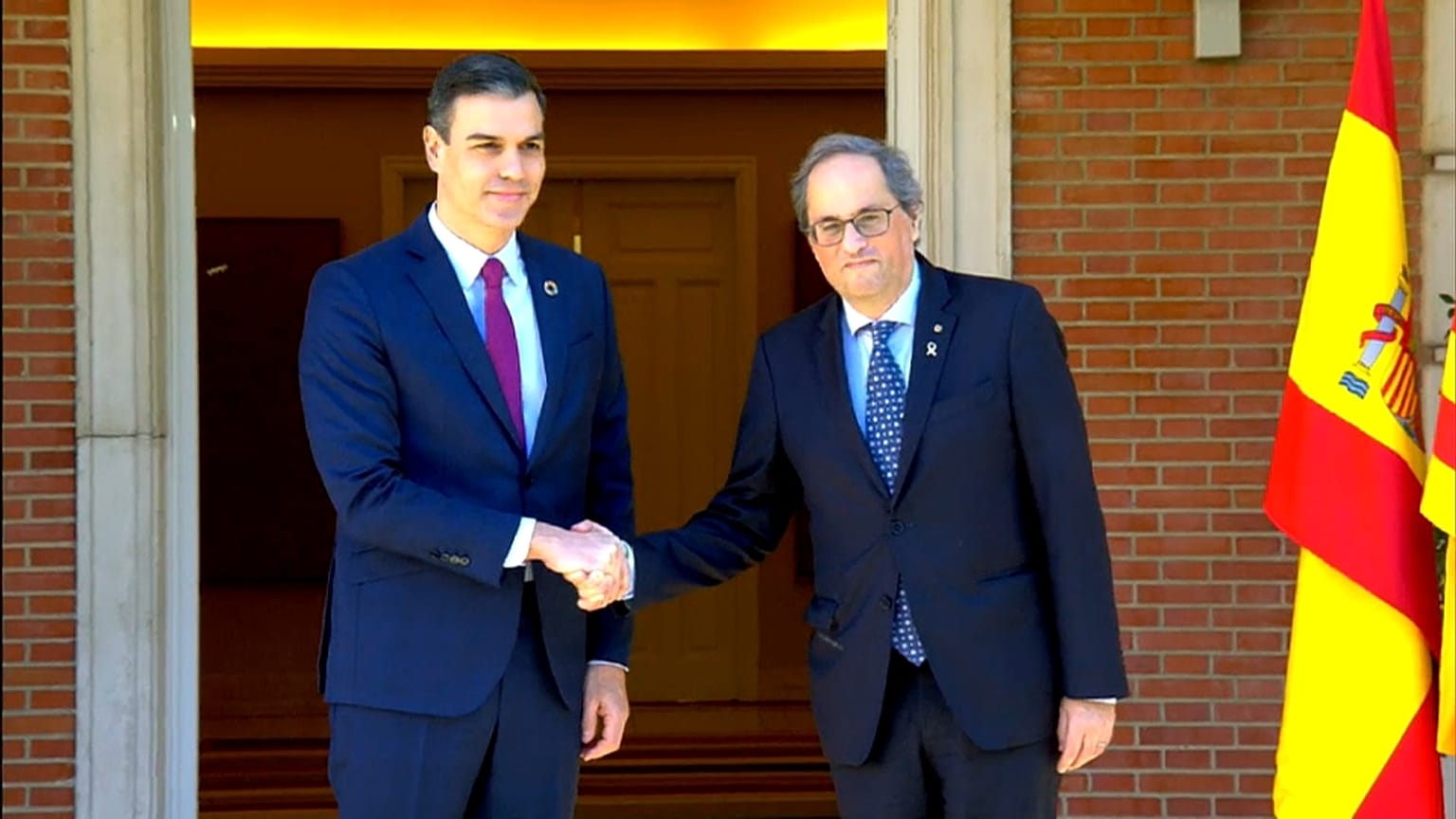 Primera reunión de la 'mesa de diálogo' entre Gobierno e independentistas catalanes