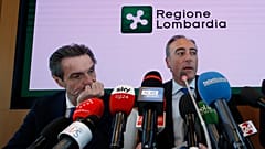 Covid-19 : le président de Lombardie se masque