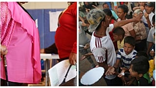 ABD'de obezite sorunu artarken Venezuela'da halkın üçte birinin karnı doymuyor