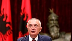Albania's president Ilir Meta is locked in a battle with the country's government