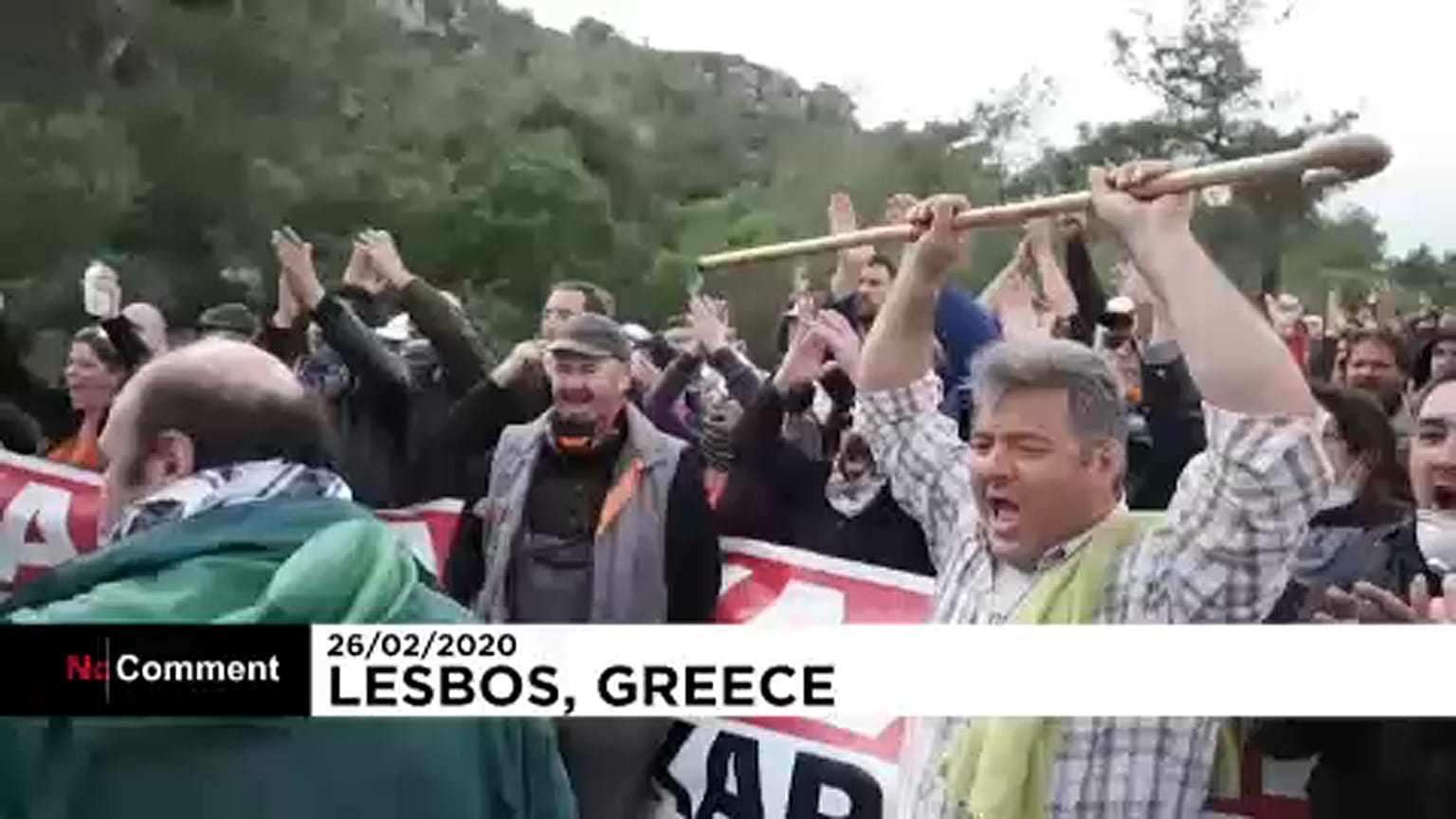 Nem tágítanak az új leszboszi menekülttábor ellen tiltakozók