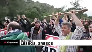 Nem tágítanak az új leszboszi menekülttábor ellen tiltakozók