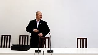 Marian Kotleba, Chairman of the far-right People's Party Our Slovakia