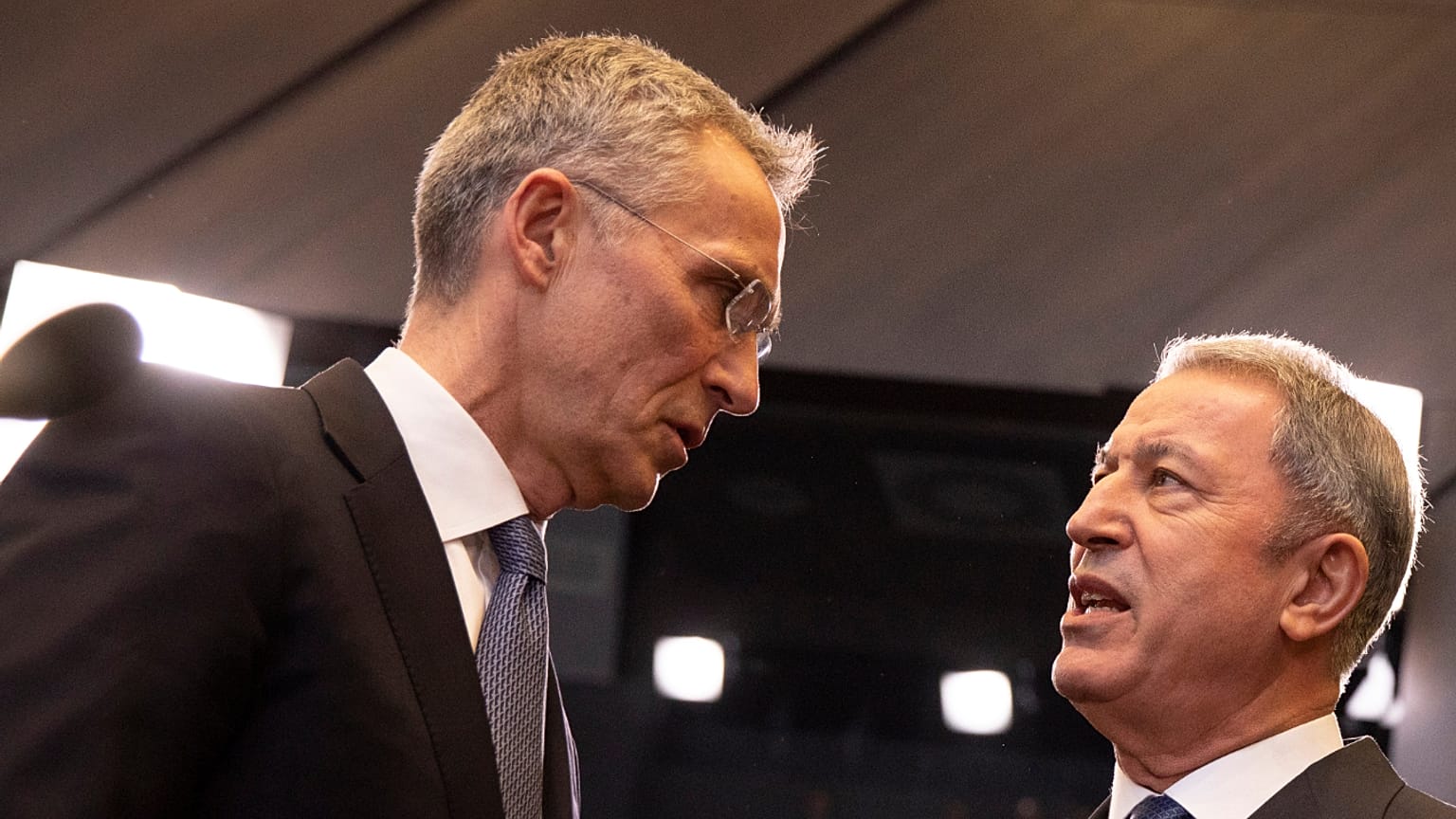 NATO Genel Sekreteri Jens Stoltenberg ve Savunma Bakanı Hulusi Akar