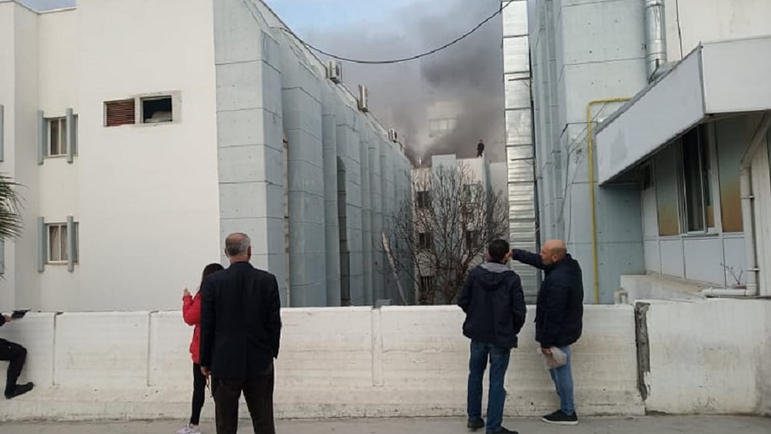 Φωτιά σε νοσοκομείο στα κατεχόμενα