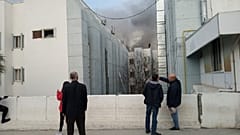 Φωτιά σε νοσοκομείο στα κατεχόμενα