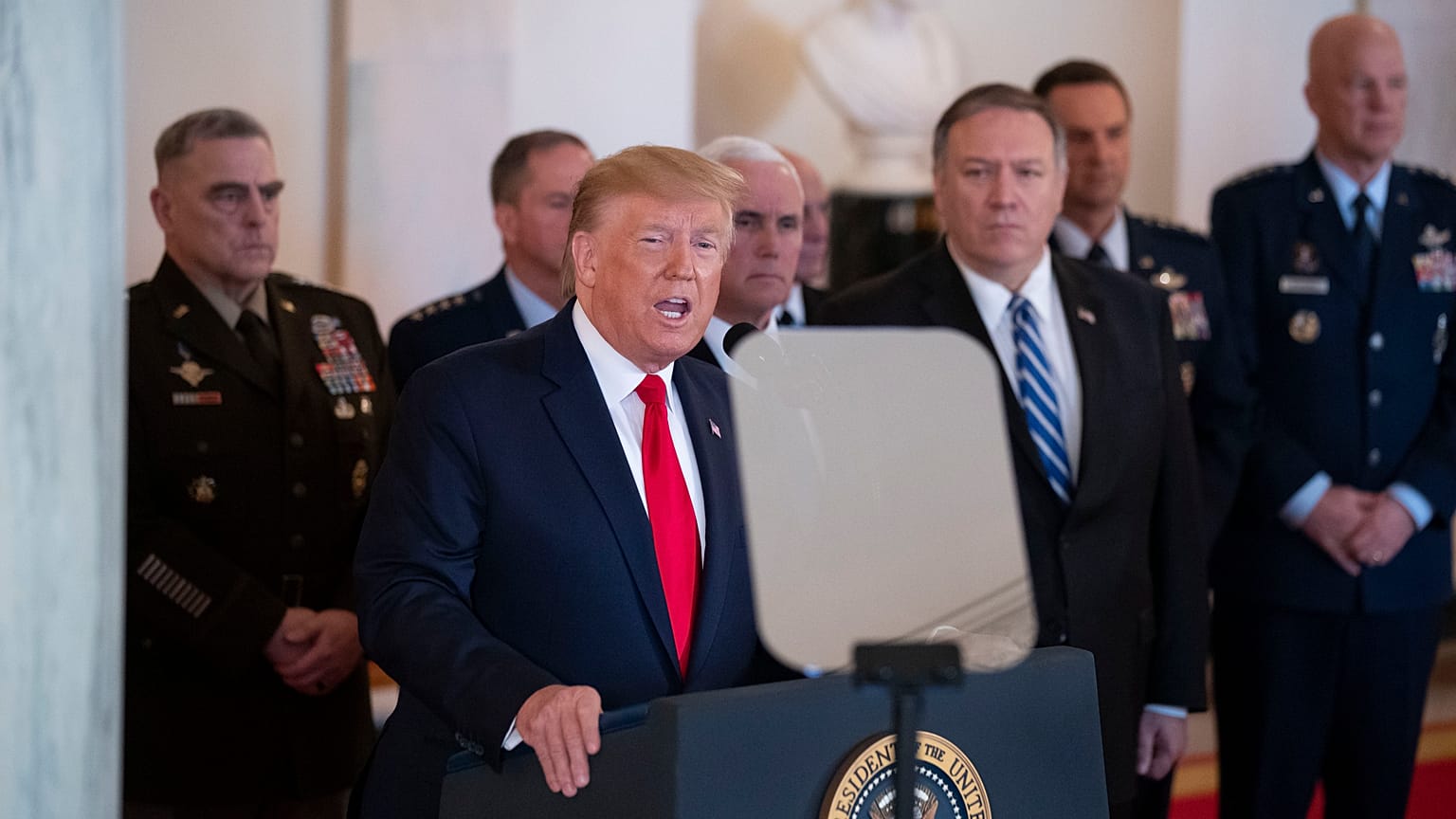 ABD Başkanı Trump ve Dışişleri Bakanı Pompeo