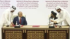 توافقنامه طالبان و آمریکا در قطر امضاء شد