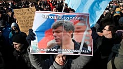 Марш памяти Бориса Немцова в Москве. 