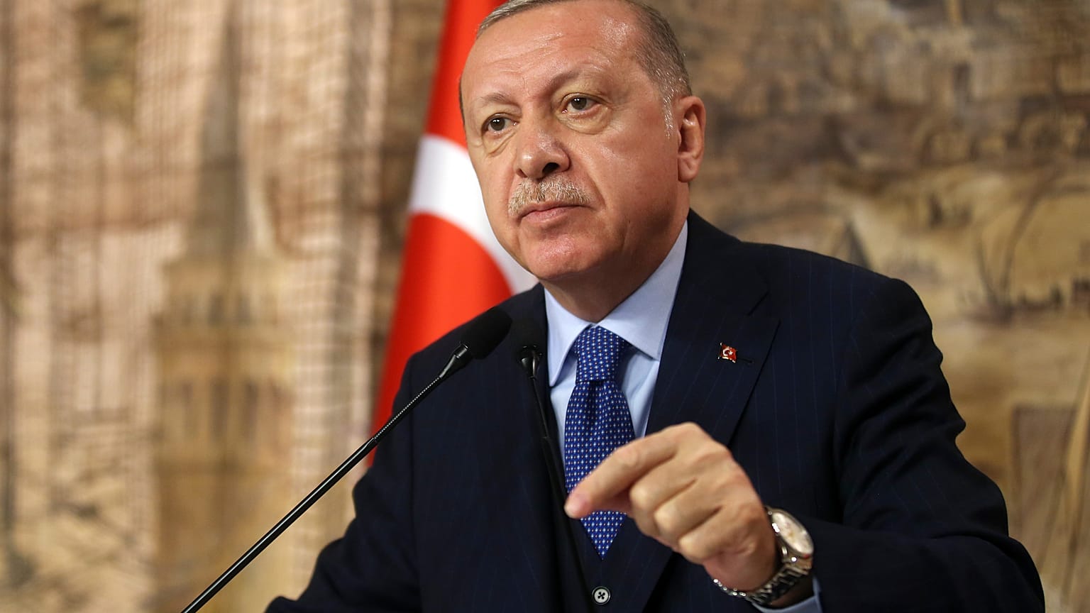 Turkish President Erdogan has previously accused the EU of "islamophobia".