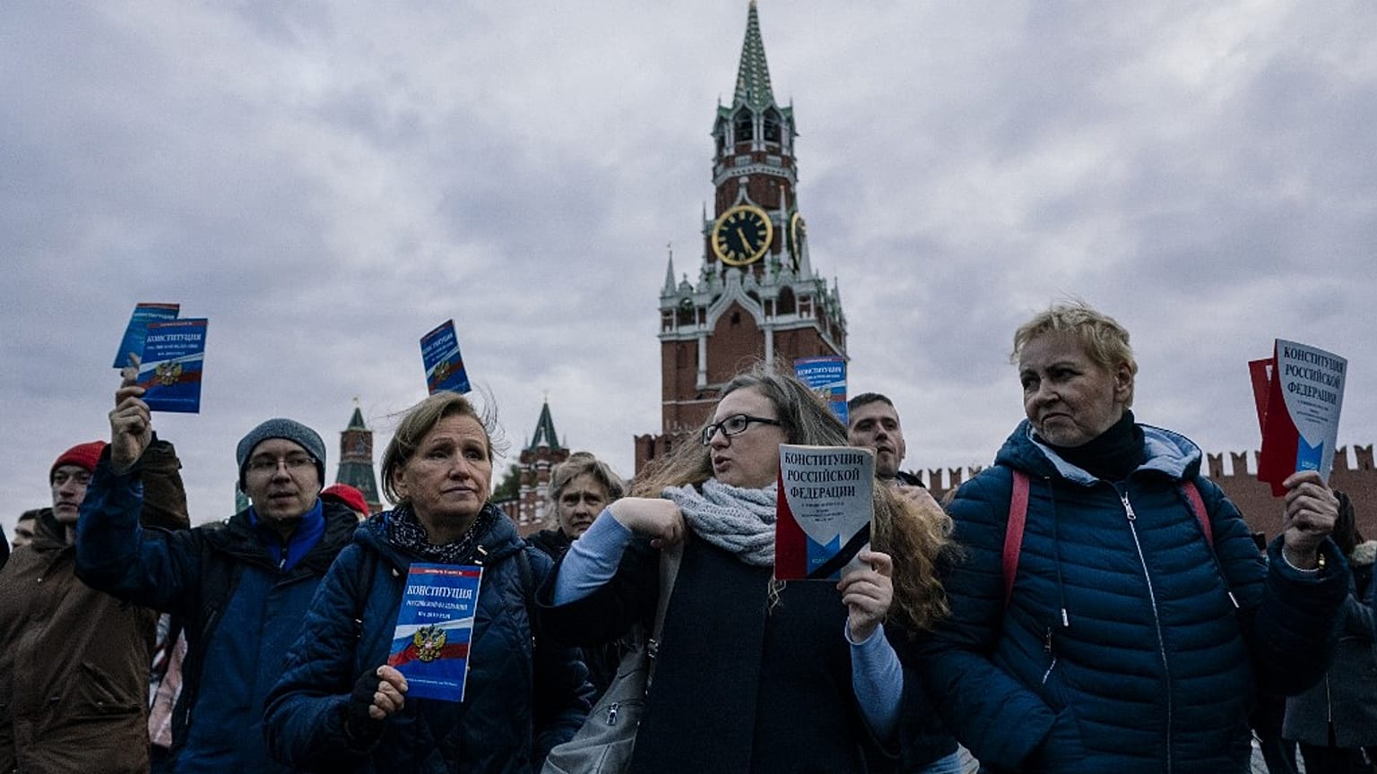 Митинг в поддержку Константина Котова в Москве.