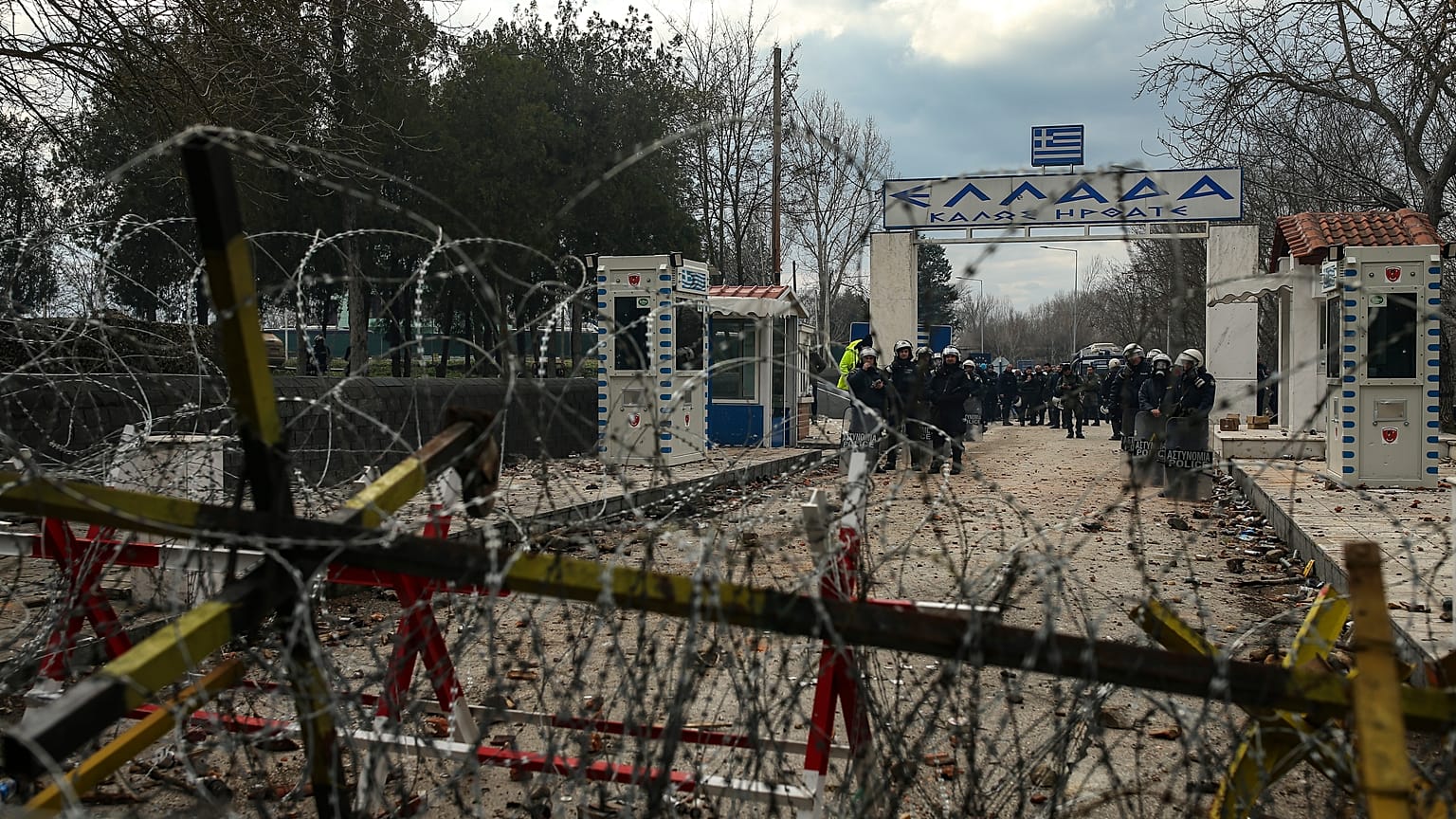 Ελληνοτουρκικά σύνορα στον Έβρο