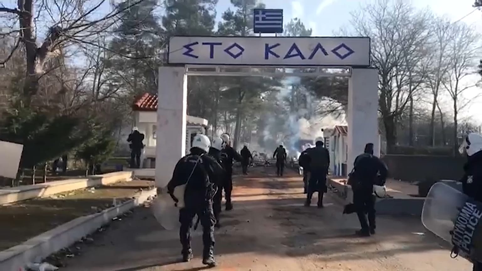 Bollwerk griechische Grenze