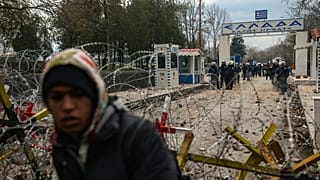 Η ηγεσία της Ε.Ε. με τον πρωθυπουργό στα ελληνοτουρκικά σύνορα