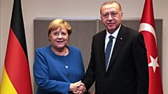 Angela Merkel ve Recep Tayyip Erdoğan