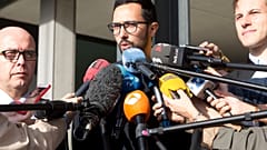Iz. a dcha: Gonzalo Boyé, Valtonyc y Simon Bekaert en Gante en septiembre de 2018
