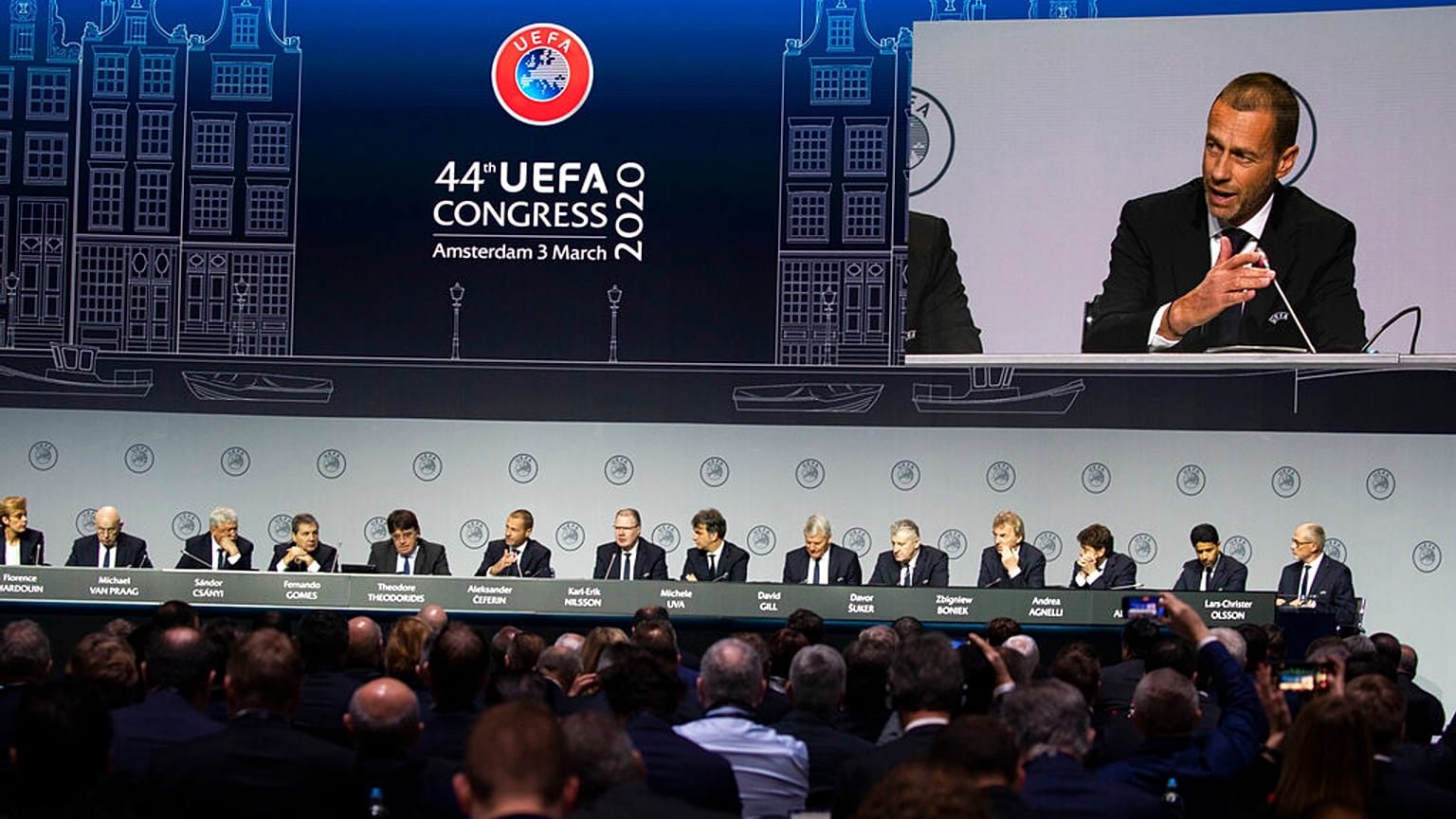 Netherlands Soccer UEFA Congress