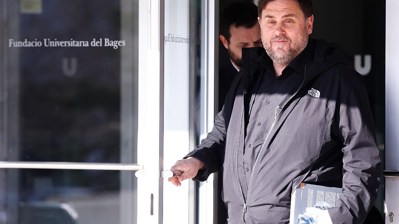 Oriol Junqueras abandona la Universitat de Vic