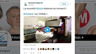 il tweet che pubblicizzava lo sketch