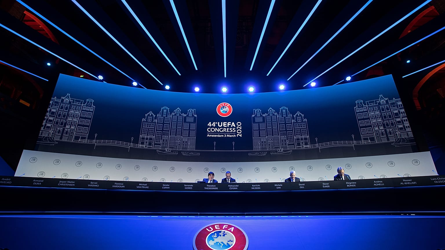 UEFA-Treffen in Amsterdam