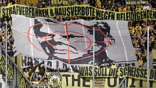 Poster von Dietmar Hopp im Fadenkreuz
