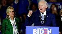 Joe Biden's night started with an emphatic in Virginia 
