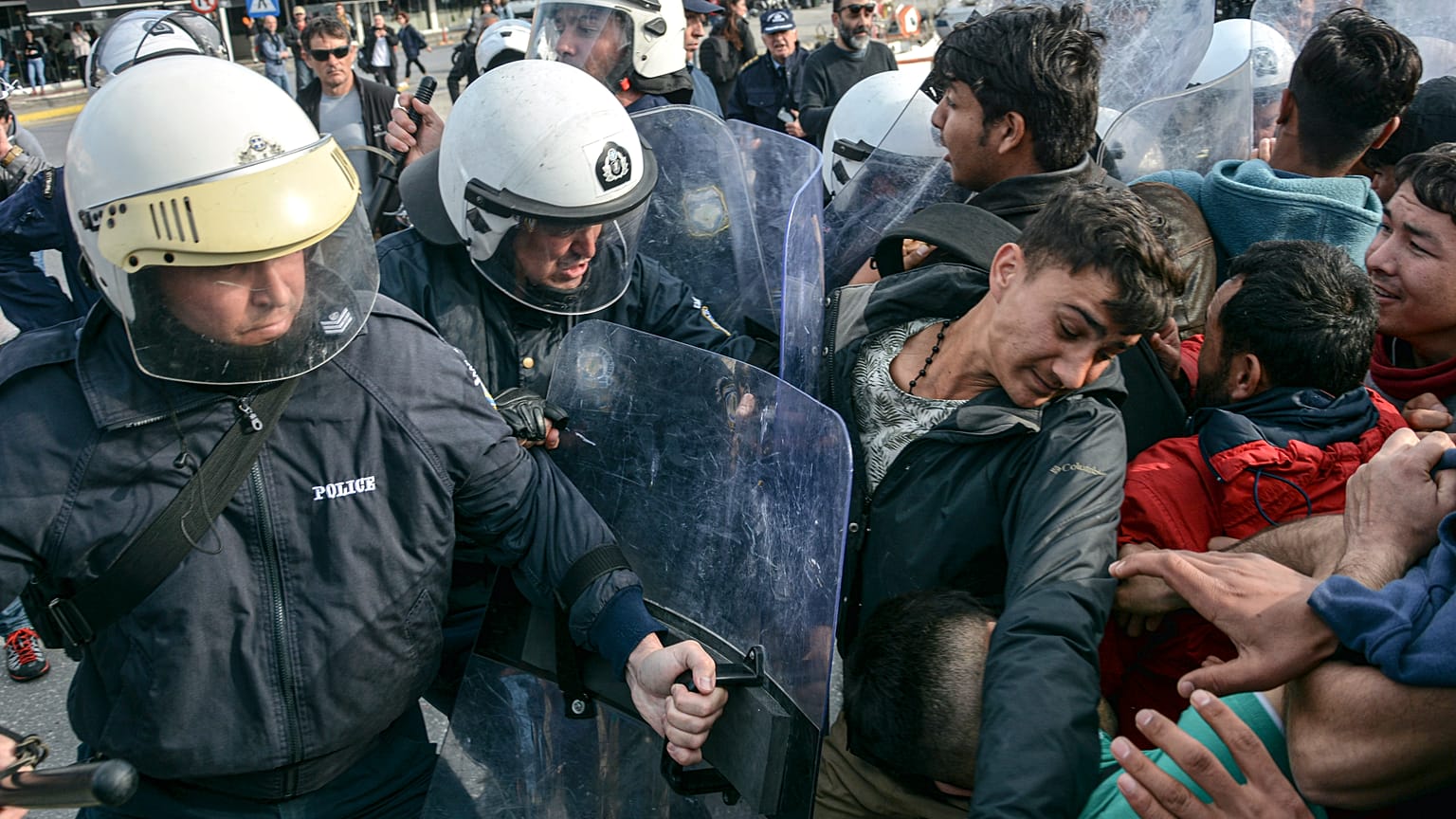 Greece Turkey Migrants