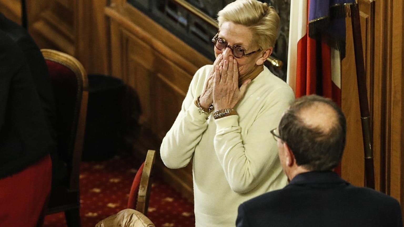 Levallois' acting mayor Isabelle Balkany,