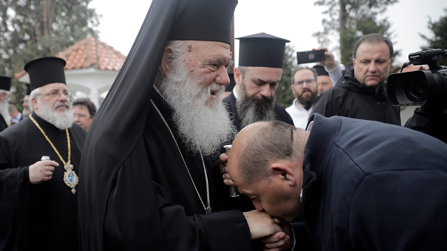 ΕΒΡΟΣ ΚΑΣΤΑΝΙΕΣ ΑΡΧΙΕΠΙΣΚΟΠΟΣ ΑΘΗΝΩΝ ΙΕΡΩΝΥΜΟΣ ΕΠΙΣΚΕΨΗ