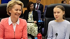 Ursula von der Leyen és Greta Thunberg