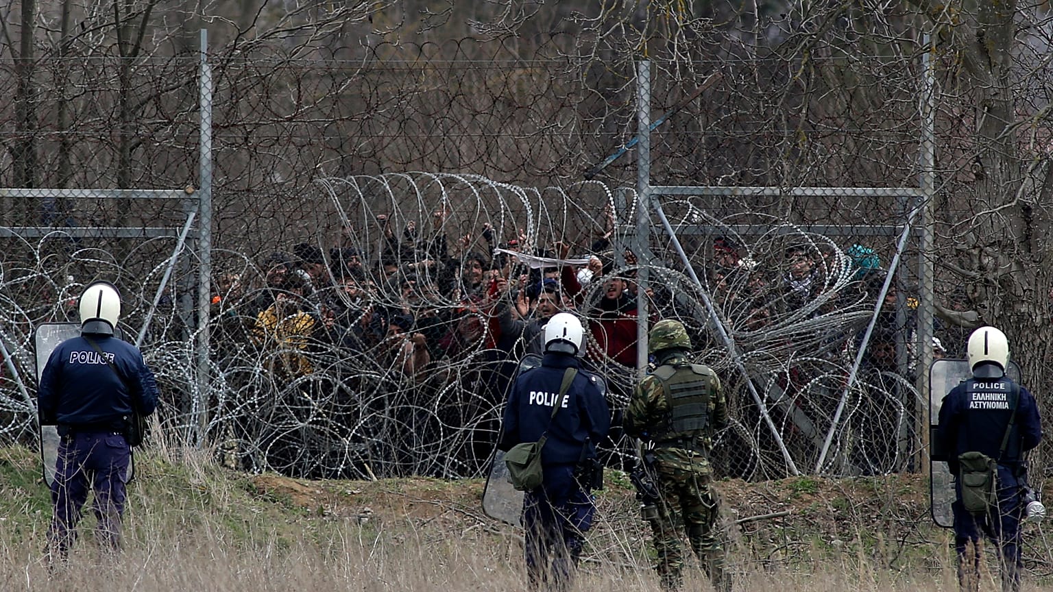 Greece Turkey Migrants