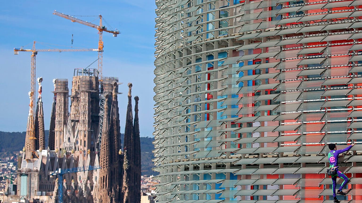 Neuer Coup von "Spiderman": Auf 140 Meter in 20 Minuten