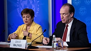 IMF Başkanı Georgieva ve Dünya Bankası Başkanı Malpass